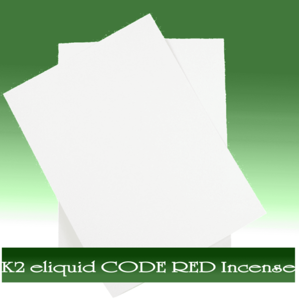 K2 E-LIQUID CODE RED INCENSE
